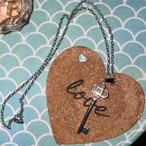 Stainless Stell Skeleton Key Necklace